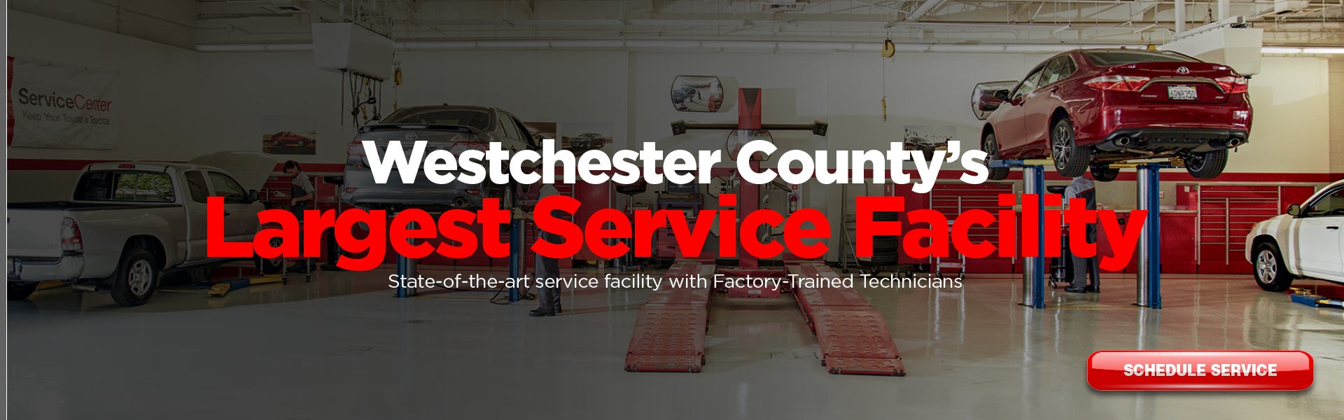 Westchester County's Largest Toyota Service Facility
