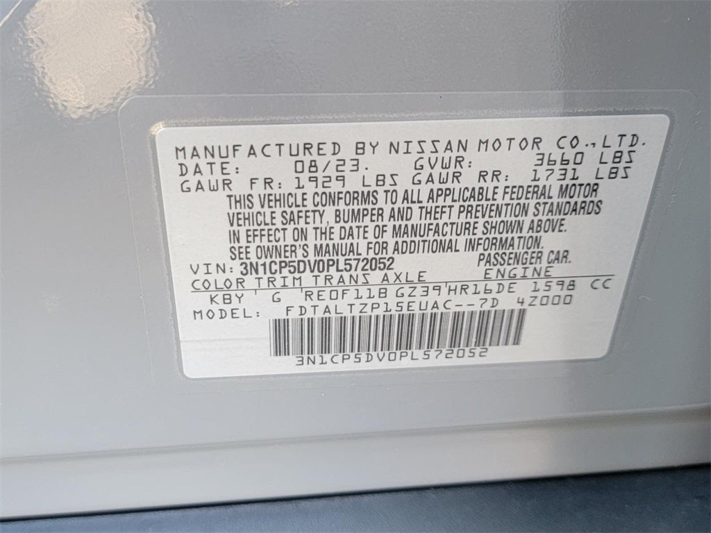 2023 Nissan Kicks SR