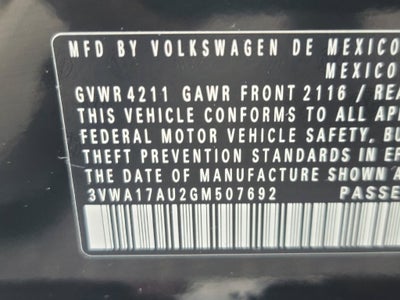 2016 Volkswagen Golf SportWagen S