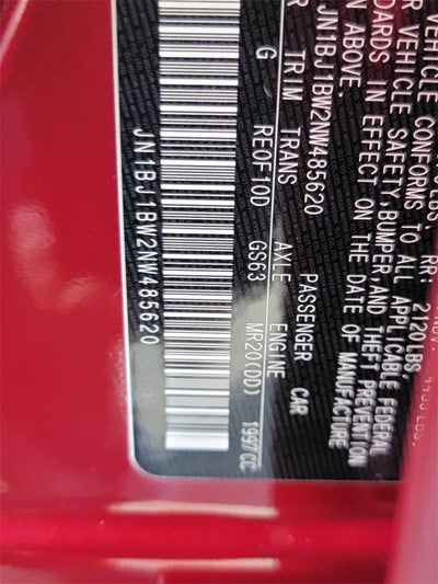 2022 Nissan Rogue Sport SV