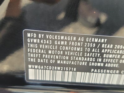 2024 Volkswagen Golf GTI 2.0T S