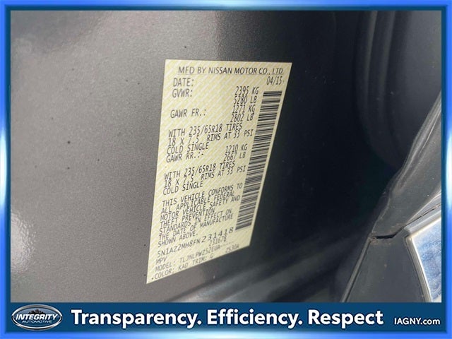 2015 Nissan Murano S