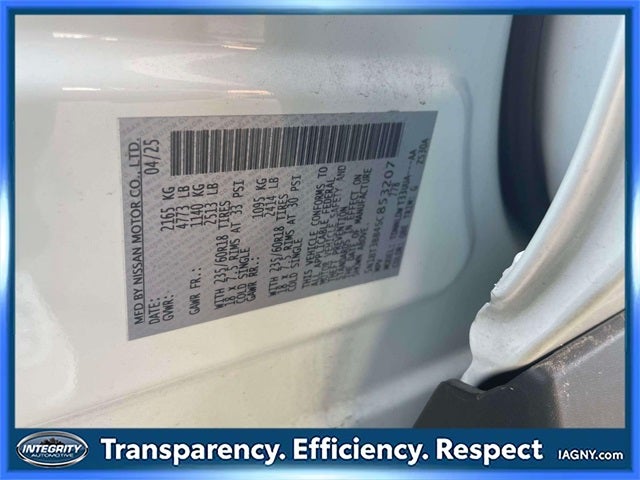 2025 Nissan Rogue SV