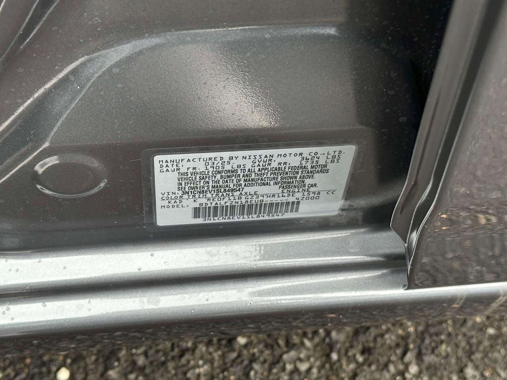 2025 Nissan Versa 1.6 SV