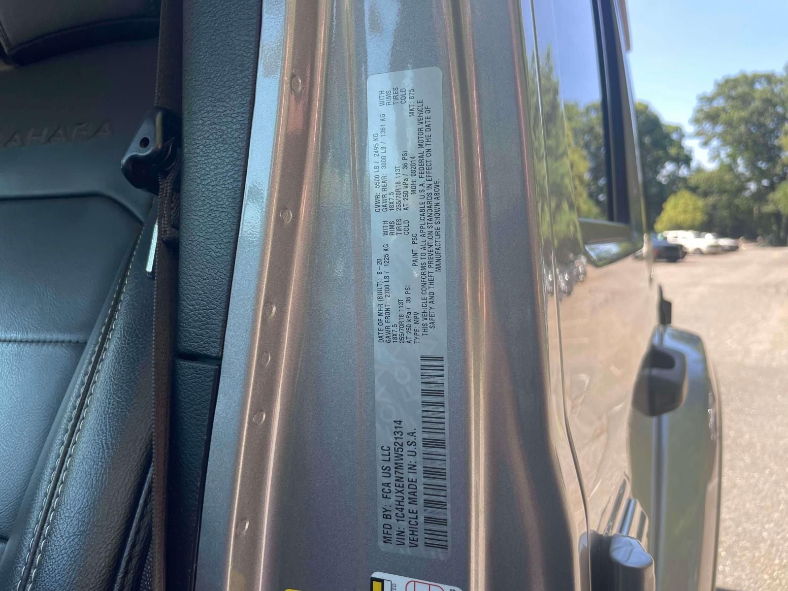 2021 Jeep Wrangler Unlimited Sahara