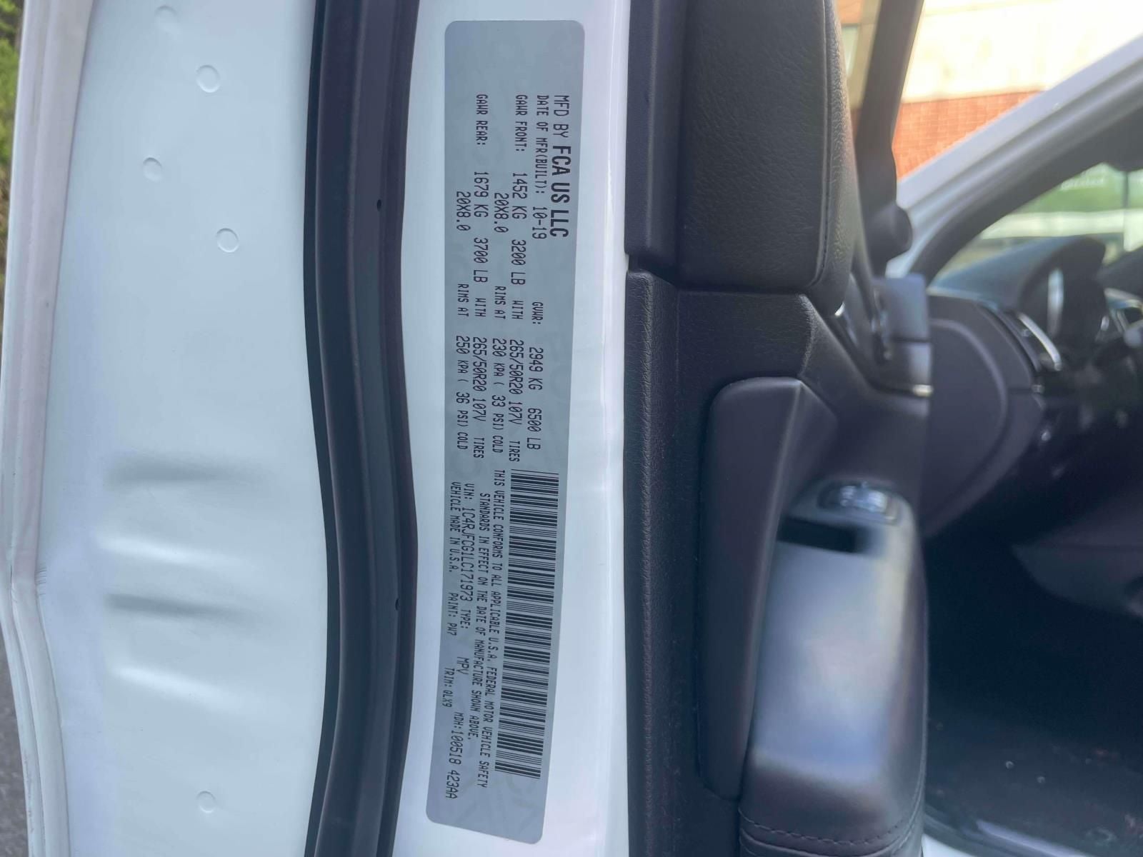 2020 Jeep Grand Cherokee High Altitude 4x4