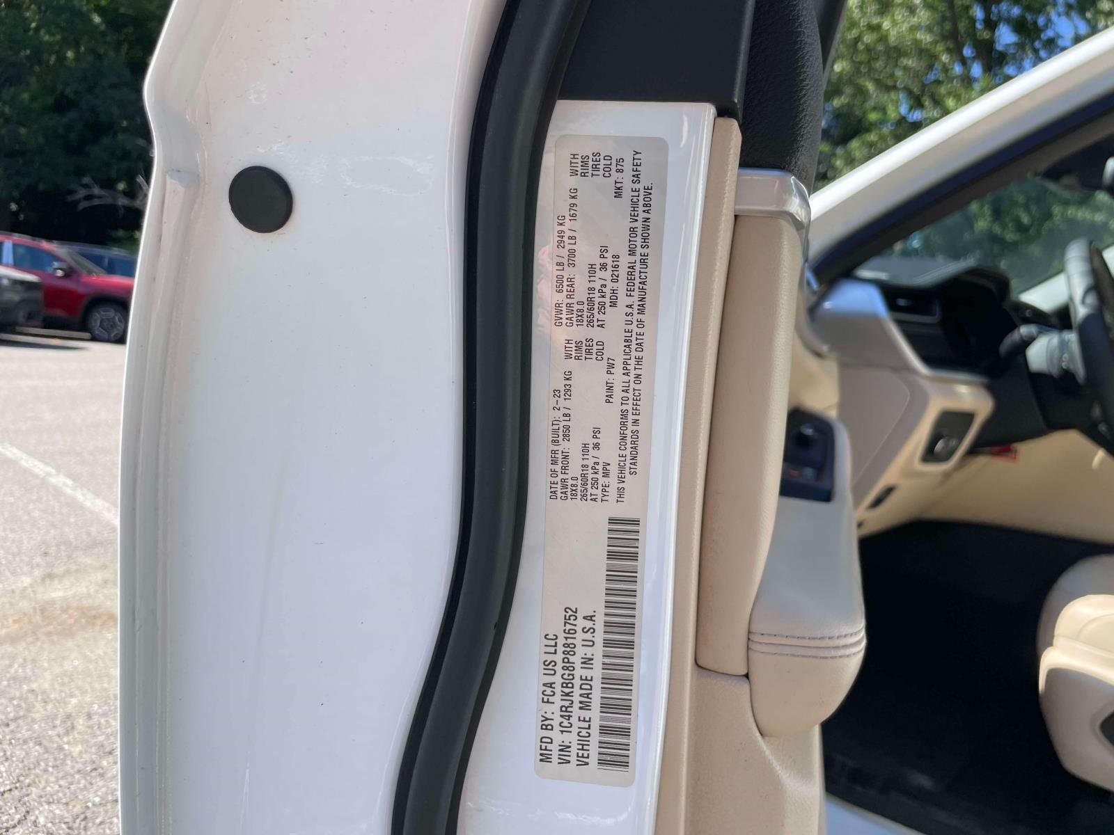 2023 Jeep Grand Cherokee L Limited 4x4