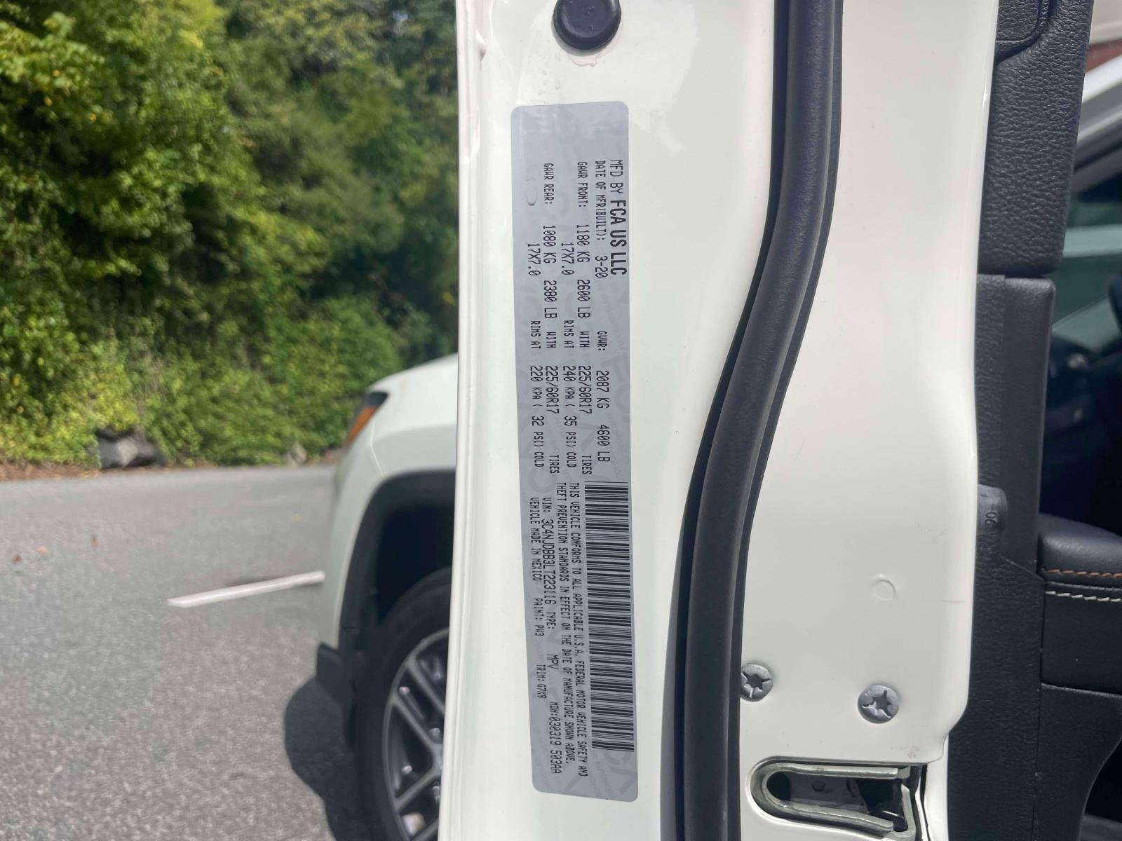 2020 Jeep Compass Sun and Safety 4x4