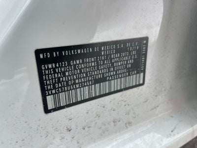 2019 Volkswagen Jetta 1.4T SE