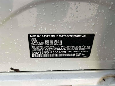 2023 BMW 3 Series 330i xDrive