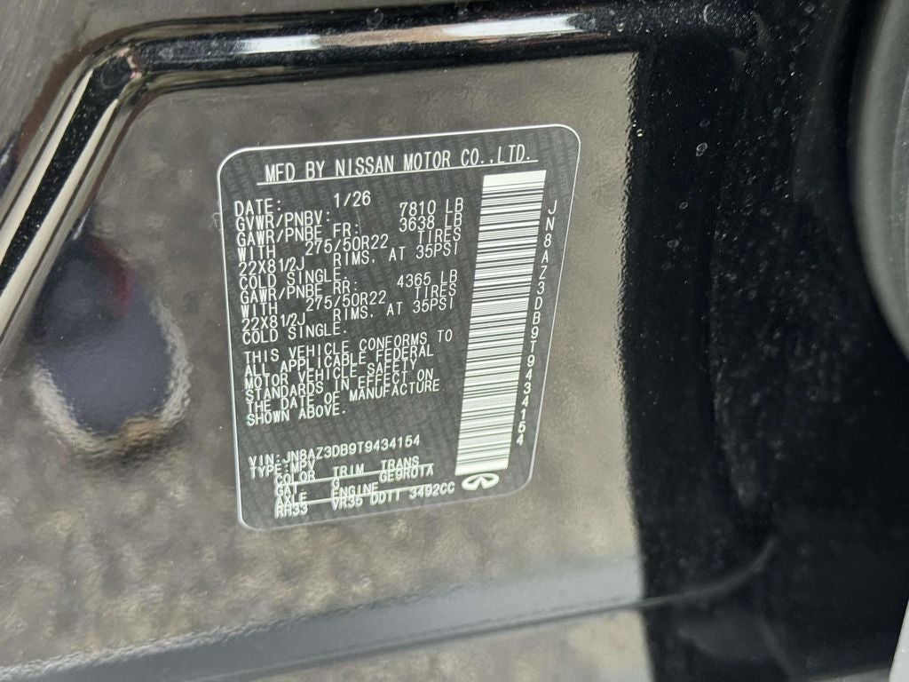 2026 INFINITI QX80 Sport 4WD