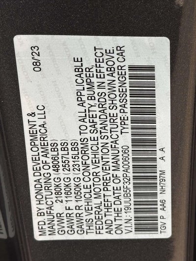 2023 Acura TLX Base