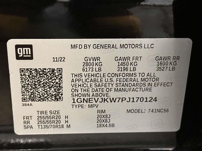 2023 Chevrolet Traverse RS