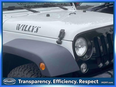 2017 Jeep Wrangler Willys Wheeler