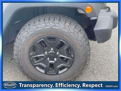 2017 Jeep Wrangler Willys Wheeler