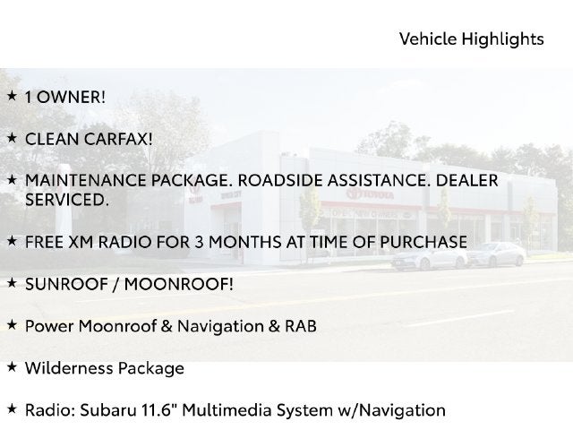 2025 Subaru Outback Wilderness