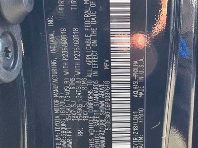 2023 Toyota Sienna Platinum 7 Passenger