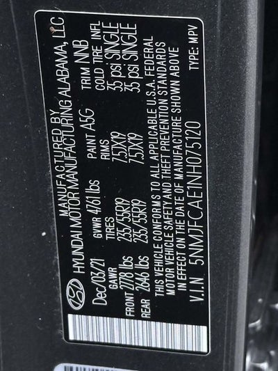 2022 Hyundai Tucson SEL CONVENIENCE