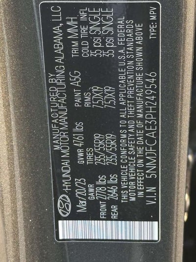 2023 Hyundai Tucson SEL