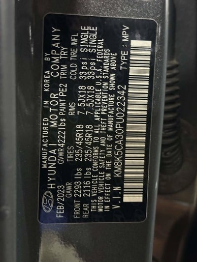 2023 Hyundai Kona Limited