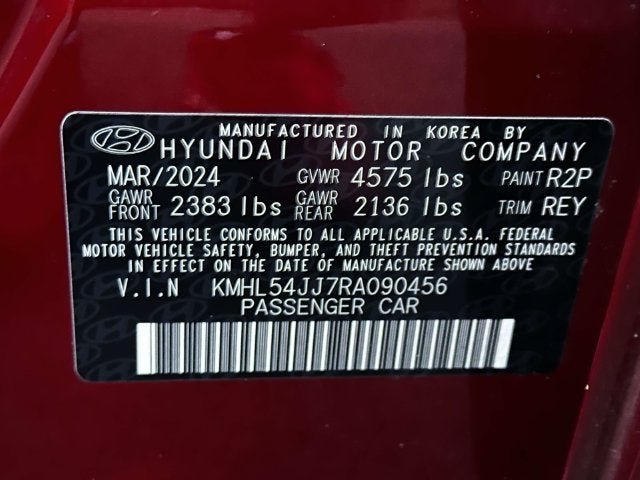 2024 Hyundai Sonata Hybrid Limited