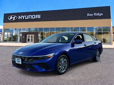 2025 Hyundai Elantra Hybrid Blue