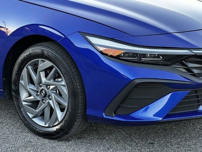 2025 Hyundai Elantra Hybrid Blue