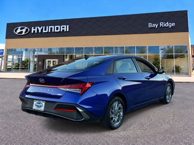 2025 Hyundai Elantra Hybrid Blue