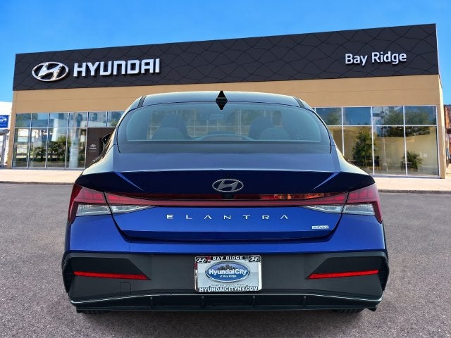 2025 Hyundai Elantra Hybrid Blue