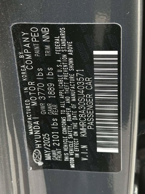 2025 Hyundai Venue Limited