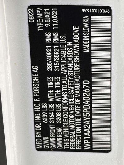 2023 Porsche Cayenne Base