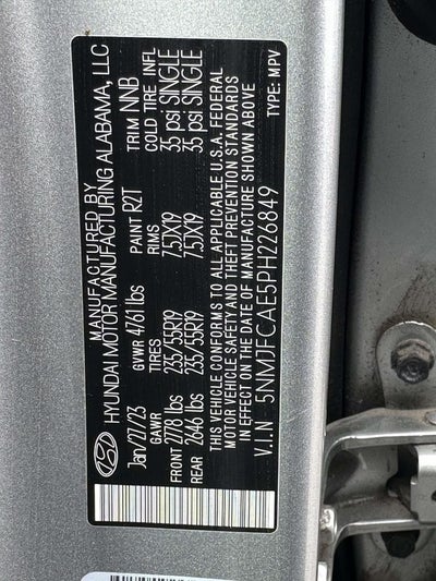 2023 Hyundai Tucson SEL