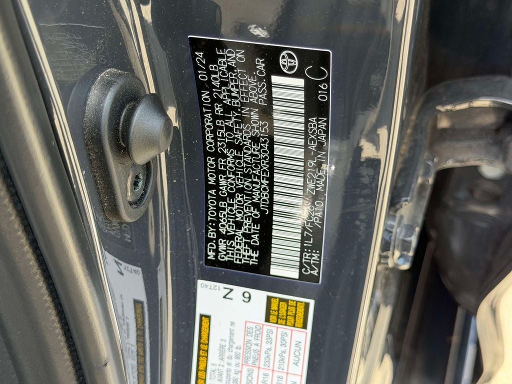 2024 Toyota Corolla Hybrid SE