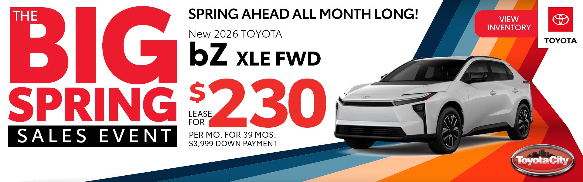 New 2026 Toyota bZ XLE FWD