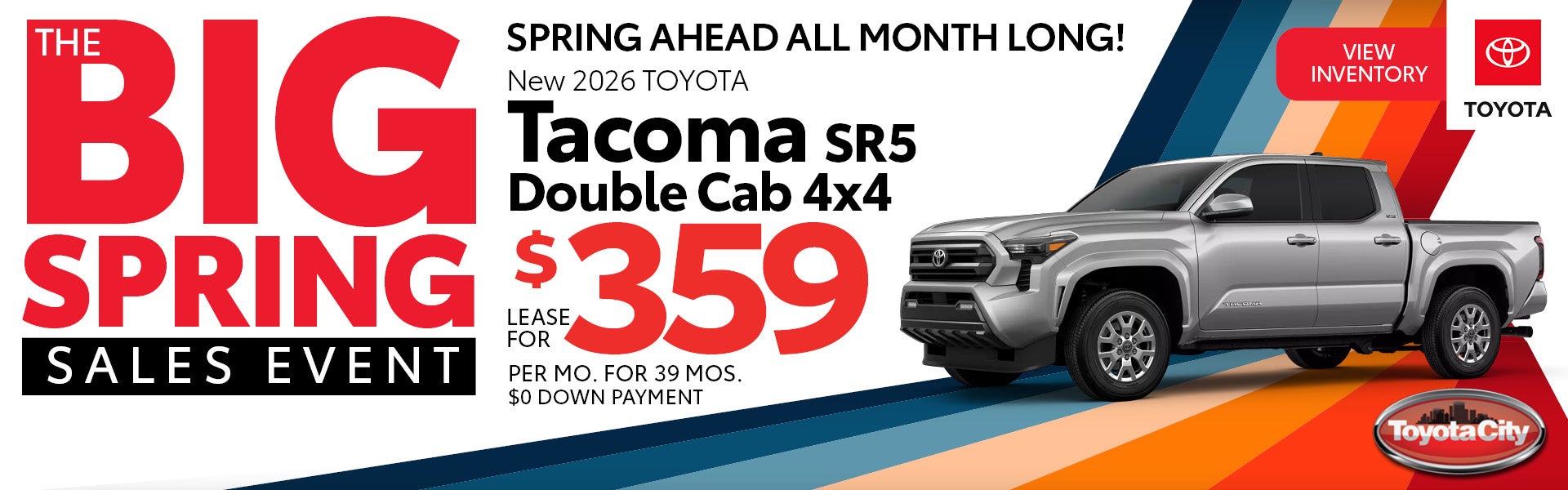 New 2026 Toyota Tacoma SR5 4X4 Double Cab
