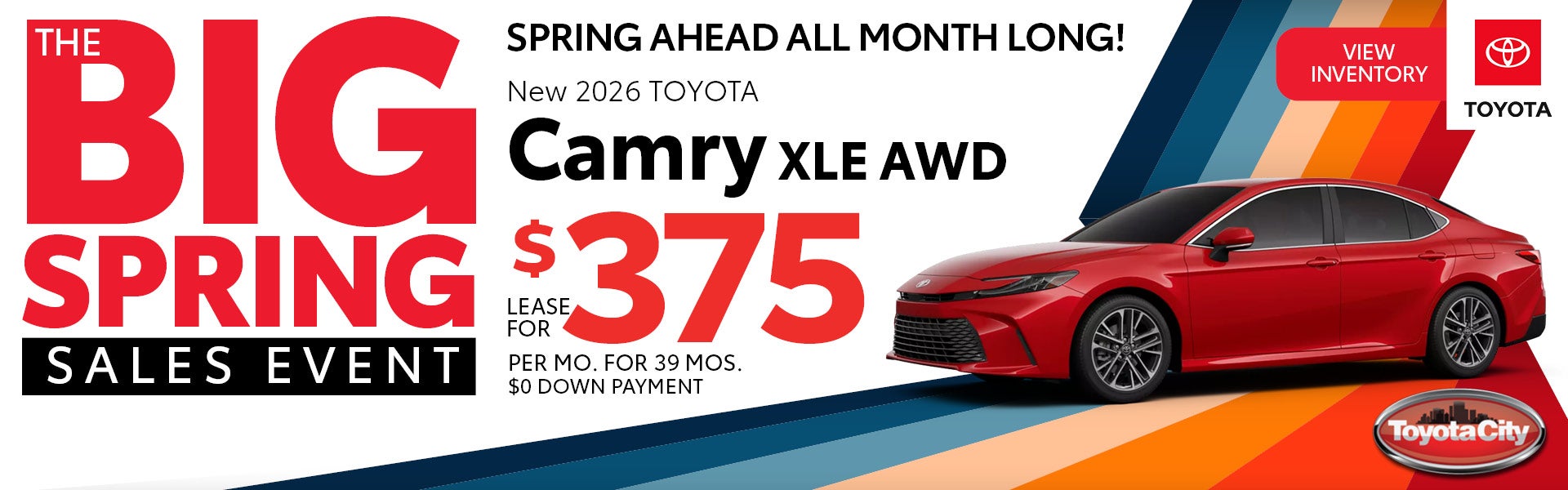 New 2026 Toyota Camry XLE AWD