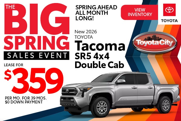 New 2026 Toyota Tacoma SR5 4X4 Double Cab