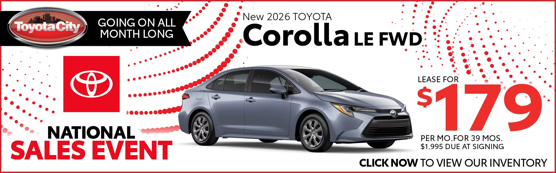 New 2026 Toyota Corolla LE FWD