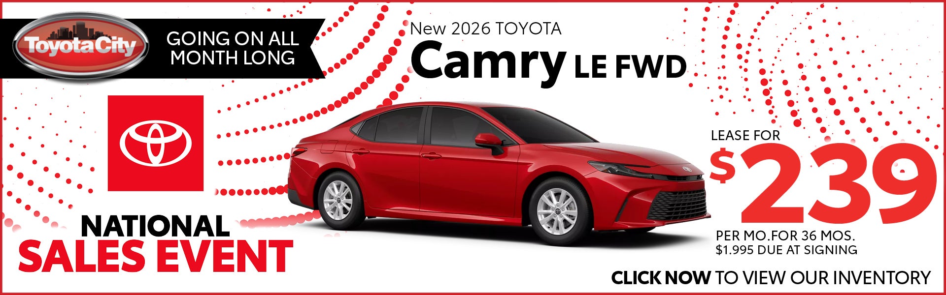 New 2026 Toyota Camry LE FWD