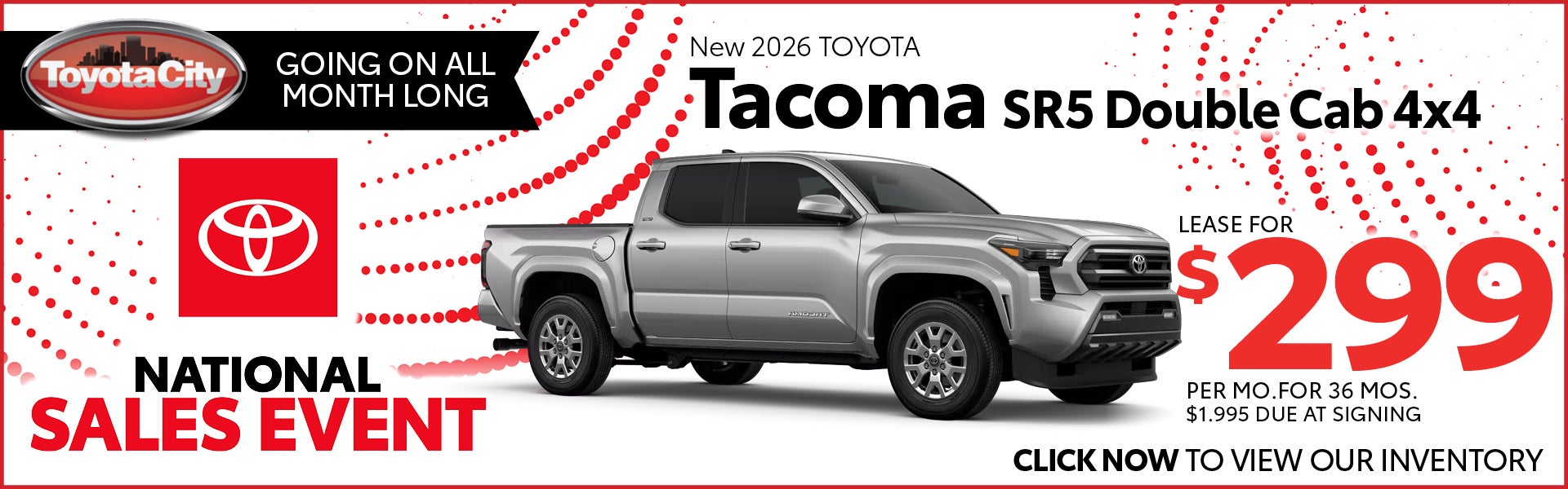 New 2026 Toyota Tacoma SR5 Double Cab 4x4