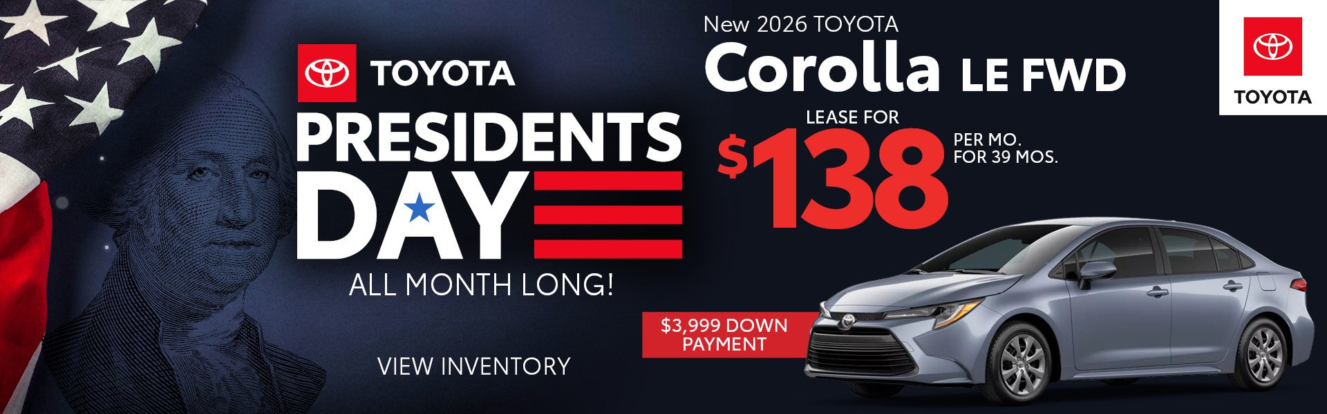 NEW 2026 COROLLA LE FWD
