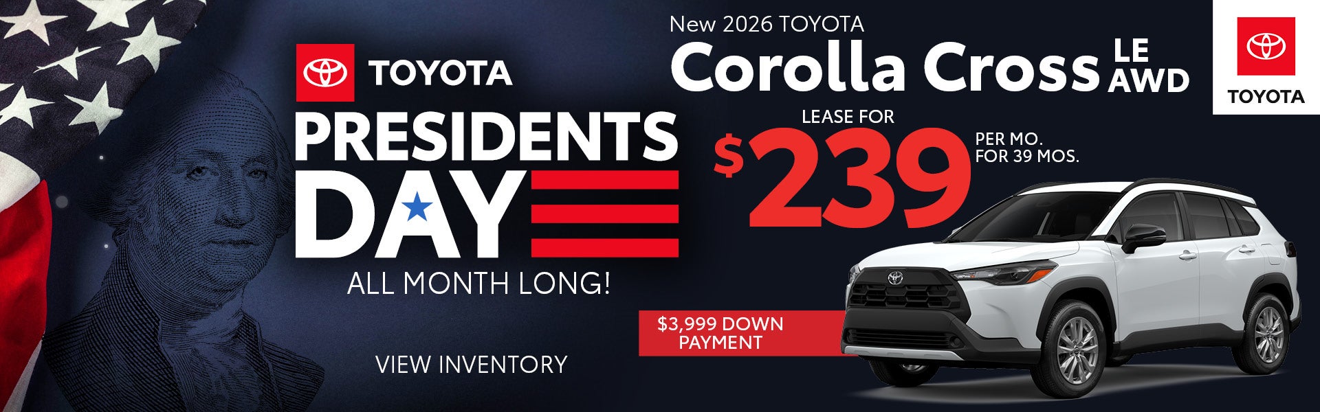 New 2026 Toyota Corolla Cross LE AWD