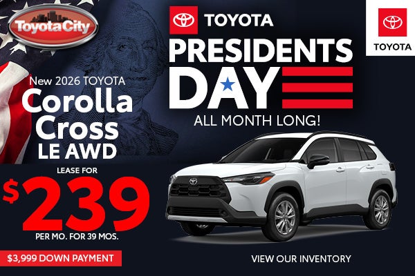 New 2026 Toyota Corolla Cross LE AWD