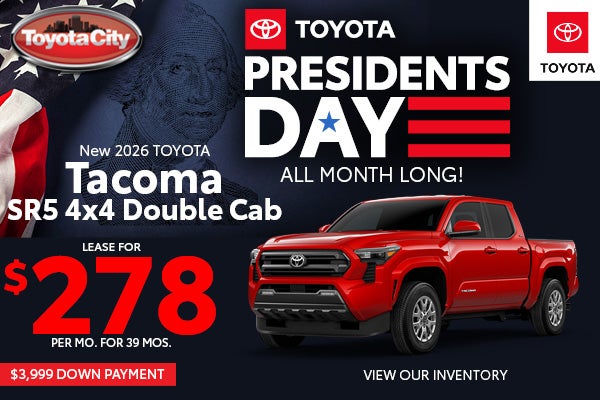 NEW 2026 TACOMA SR5 4X4 DOUBLE CAB