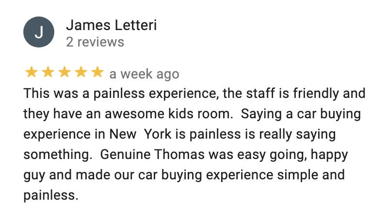 Google Reviews for Toyota City