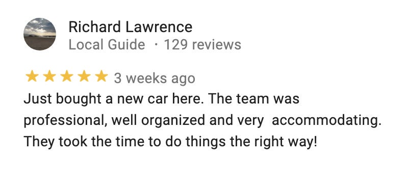 Google Reviews for Toyota City