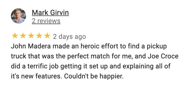 Google Reviews for Toyota City