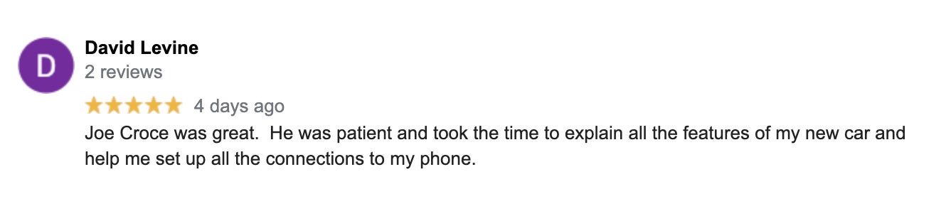 Google Reviews for Toyota City