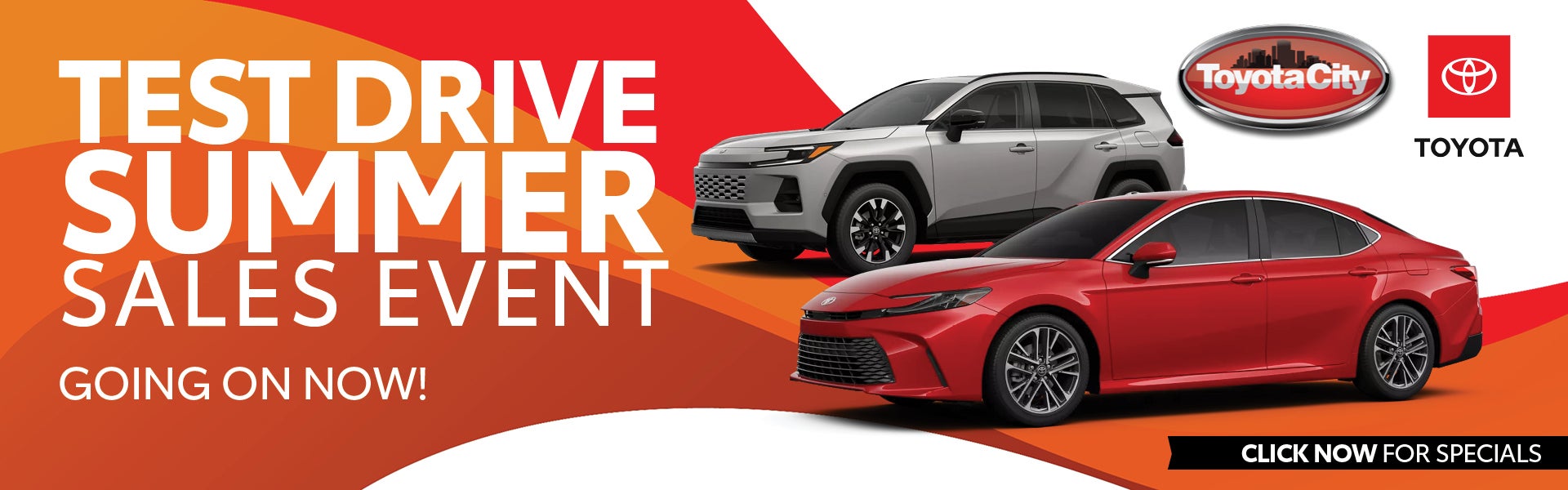 TEST DRIVE SUMMER SALES EVENT