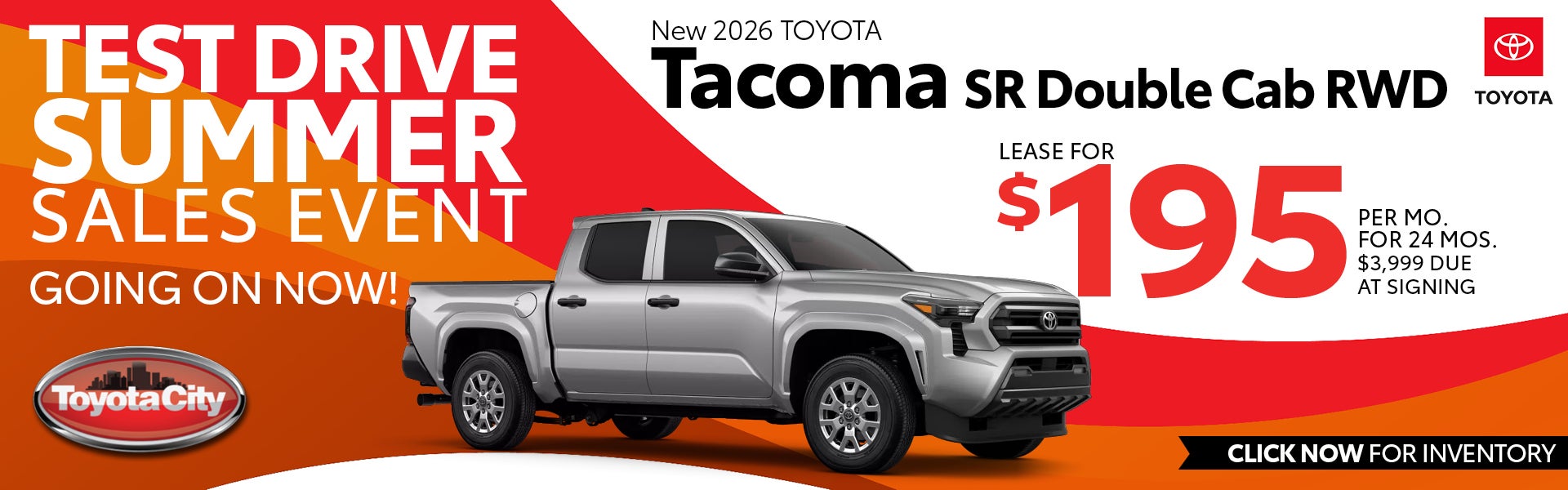 New 2026 Toyota Tacoma SR Double Cab RWD